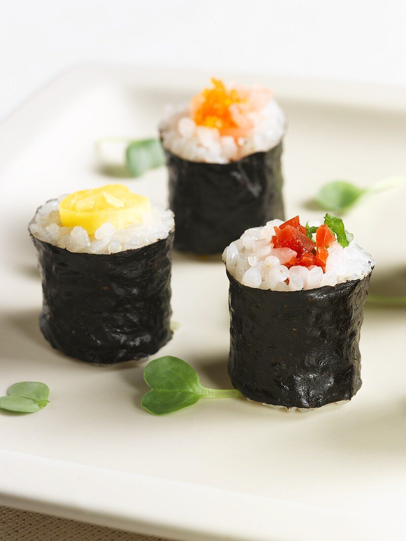 Vegetable Maki Sushi