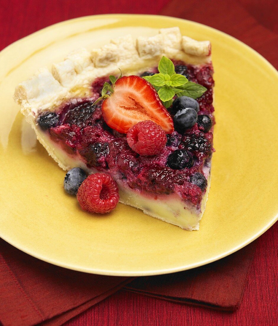 A Slice of Triple Berry Pie