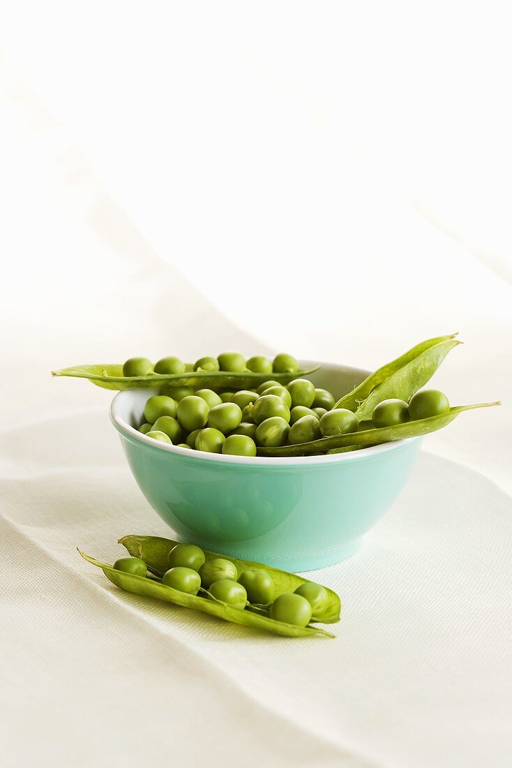 Peas in Pod in a Bowl