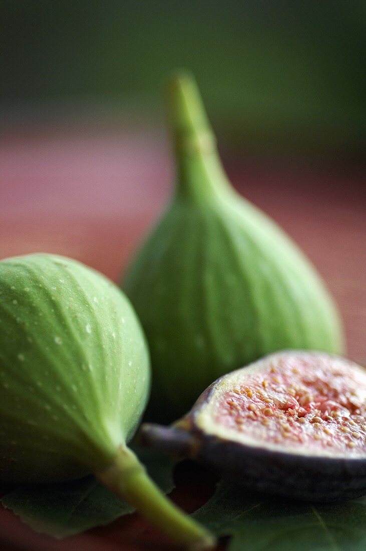 Fresh Figs; Whole and Halved