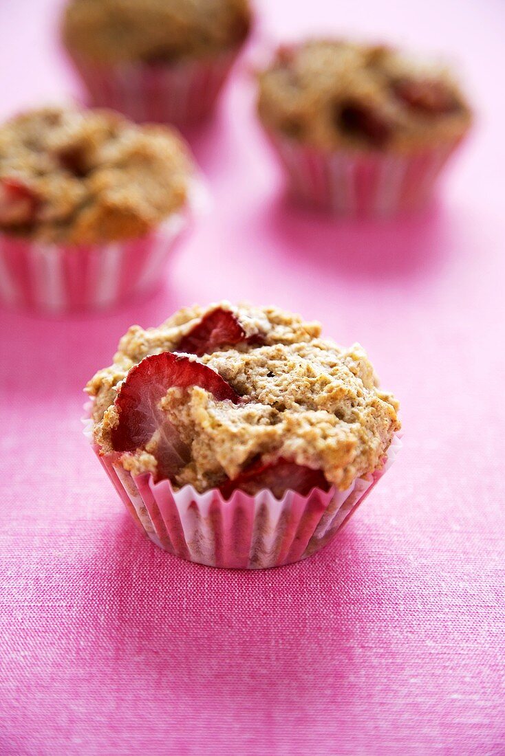 Strawberry Banana Muffins