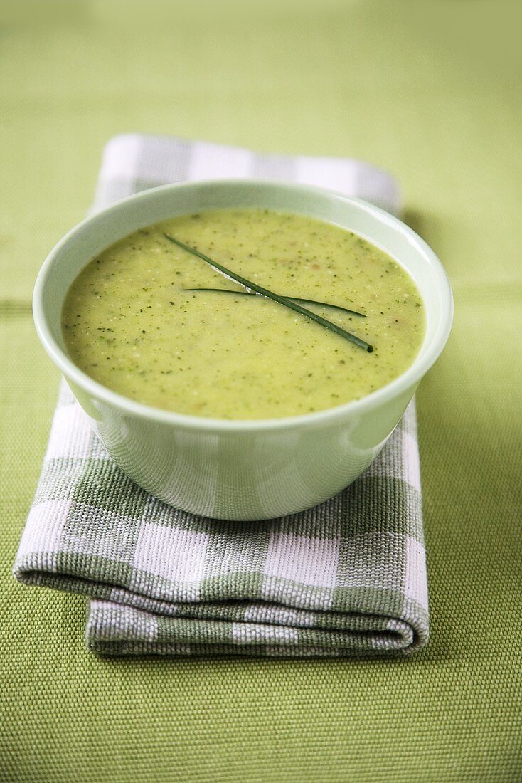 Bowl of Courgette Soup