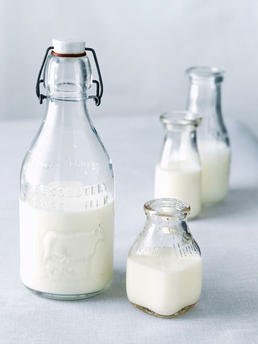 Organic Whole Milk in Assorted Bottles