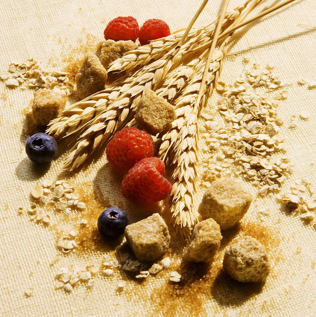 Still Life with Wheat, Oats and Berries