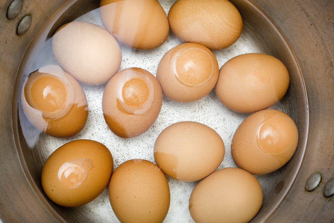 Eier kochen