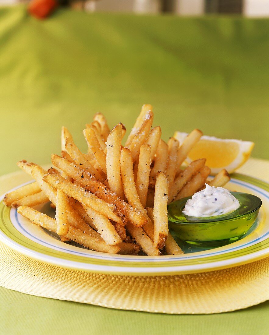 Plate of French Fries