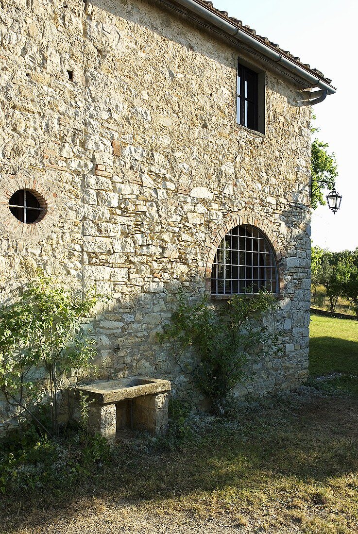 Ein toskanisches Steinhaus aus dem 17. Jahrhundert