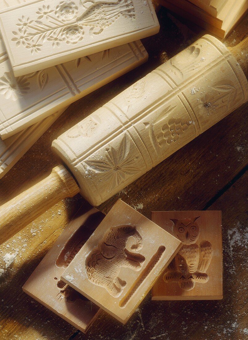 Rolling Pin and Cookie Cutters