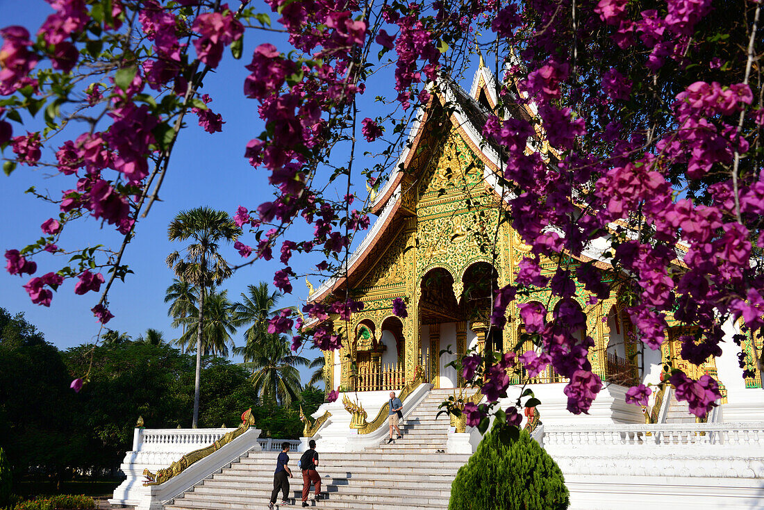 Wat Ho Phra Bang at Kings Palace, Luang Prabang, Laos, Asia