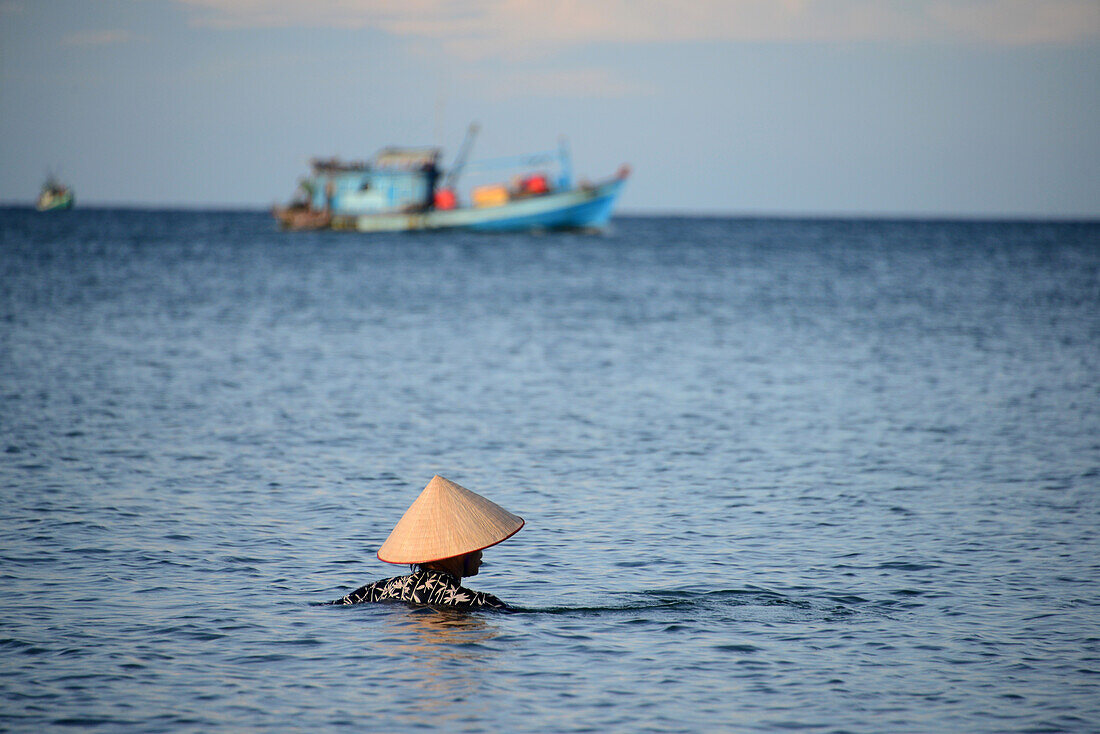 Strand von Longbeach auf der Insel Phu Quoc, Vietnam, Asien