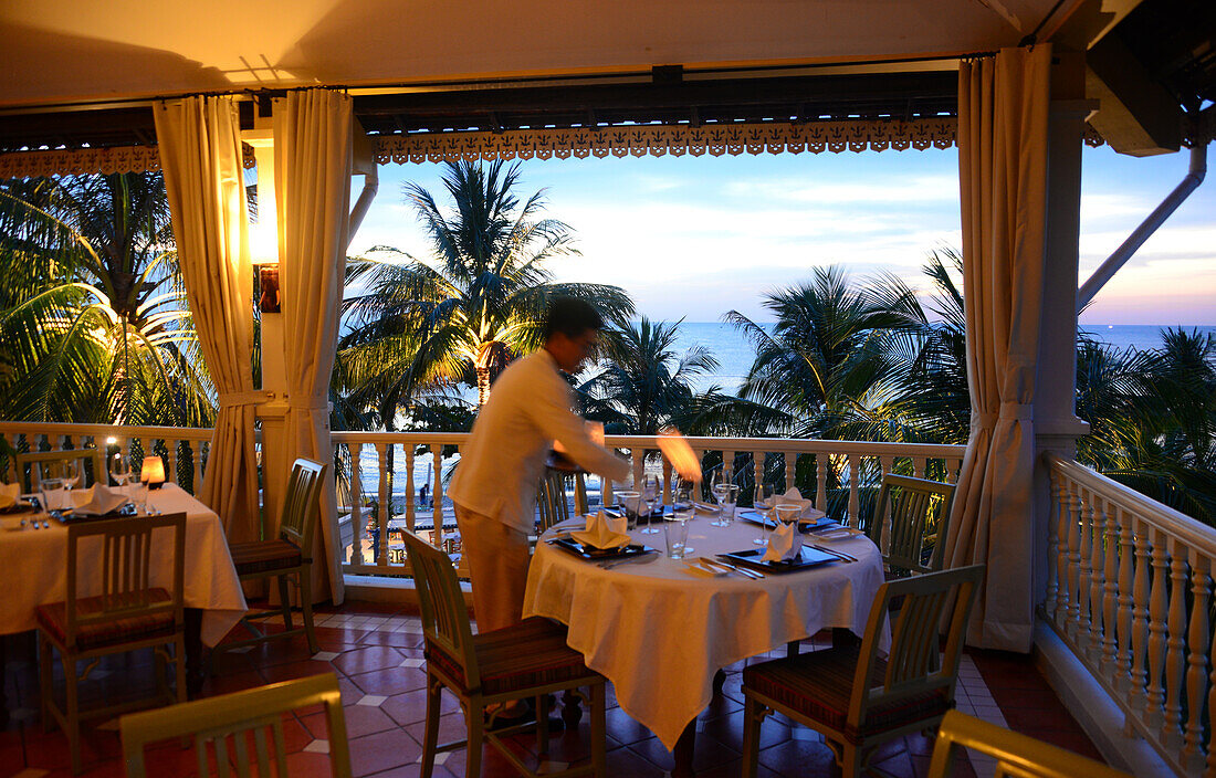 Hotel Veranda am Strand von Longbeach auf der Insel Phu Quoc, Vietnam, Asien