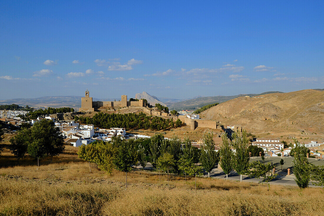 Festung in Antequera, Provinz Malaga, Andalusien, Spanien