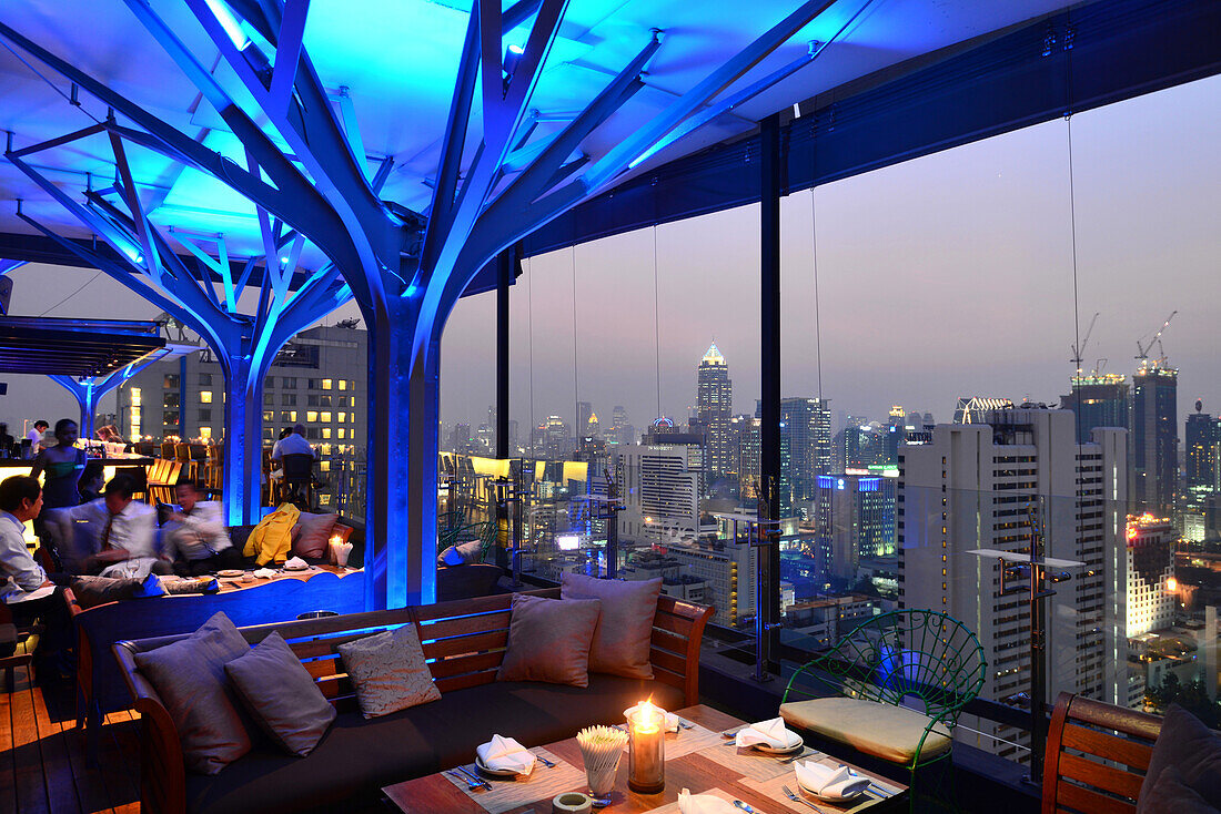 Bar Restaurant, above Eleven, Sukhumvit, Bangkok, Thailand