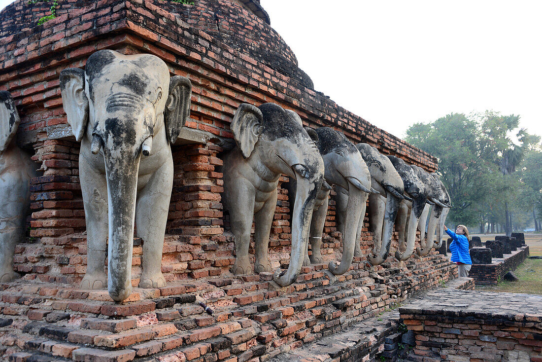 Wat Sorasak, Old-Sukhothai, Thailand