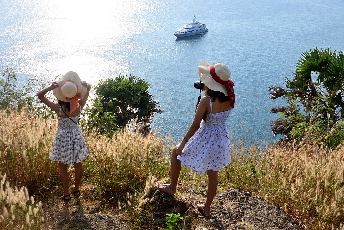 Viewpoint at the southernmost point Laem Prom Thep, Island of Phuket, South-Thailand, Thailand, Asia