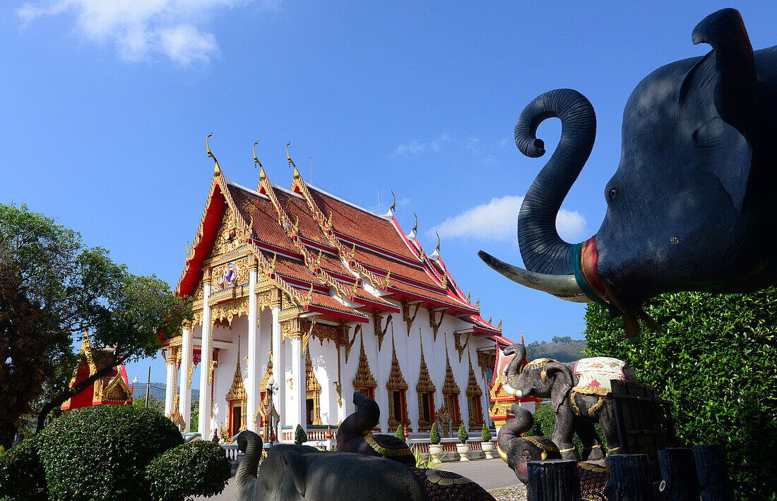 Wat Chalong, Insel Phuket, Süd-Thailand, Thailand