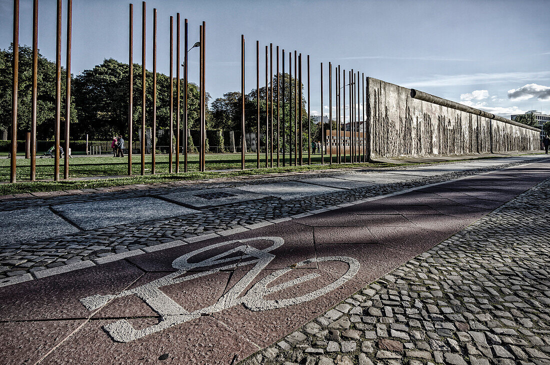 Memorial,  Berlin Wall,  Bernauer Strasse , Berlin, Germany