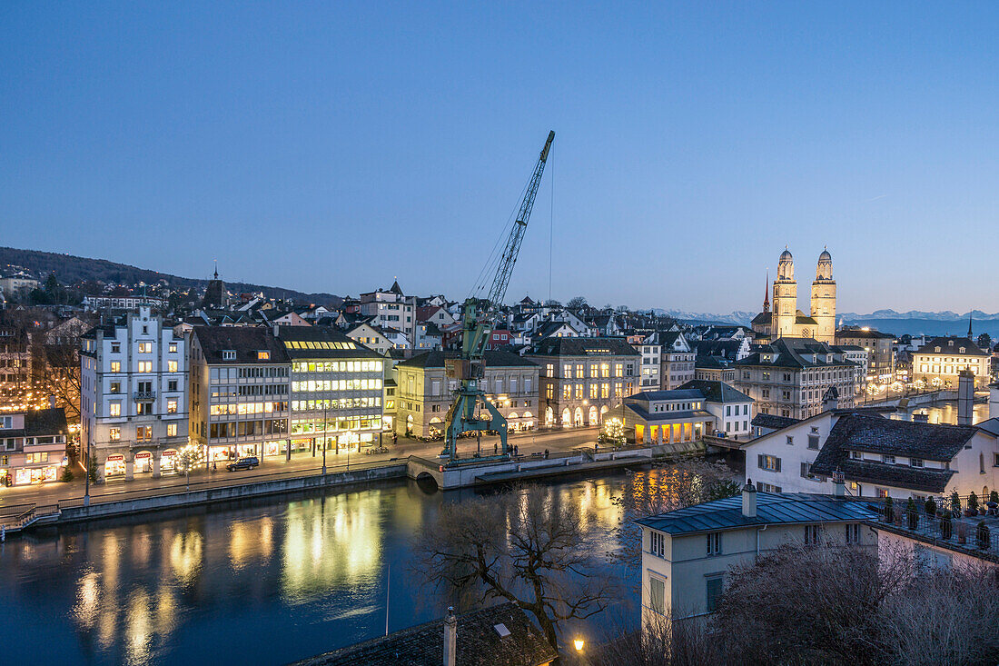 Hafenkran aus Rostock in Zürich, Schweiz