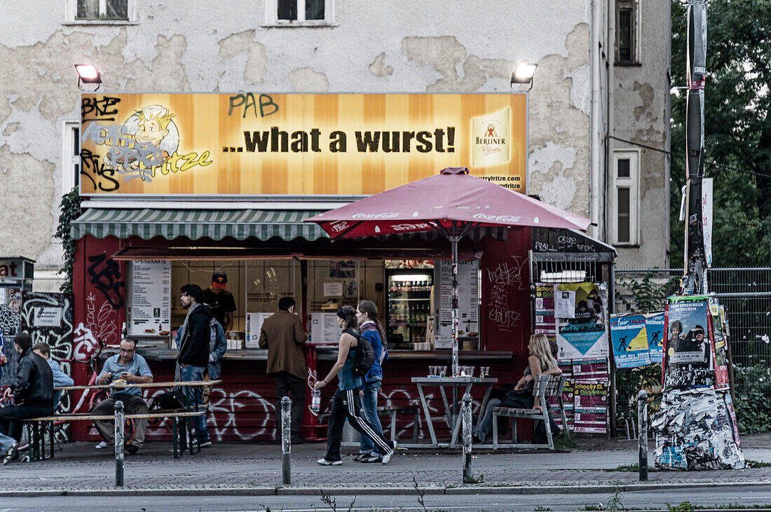 Fast Food in Friedrichshain , Berlin