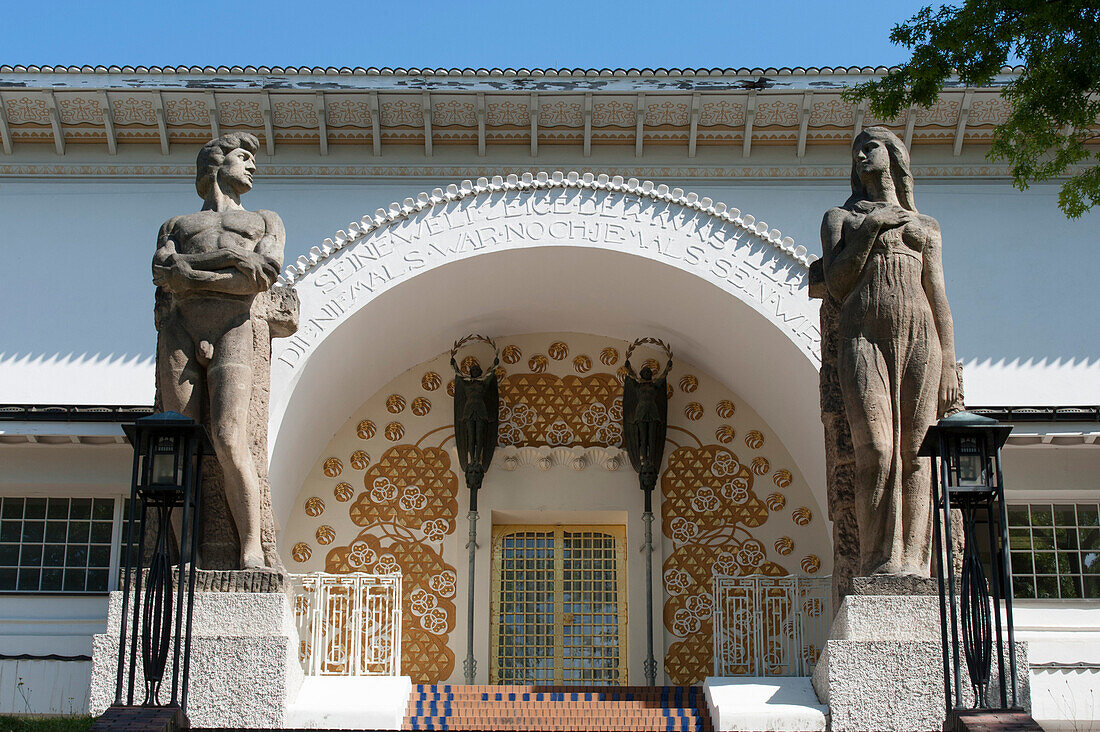 Art nouveau Ernst Ludwig Building, Mathildenhoehe, Darmstadt, Hesse, Germany