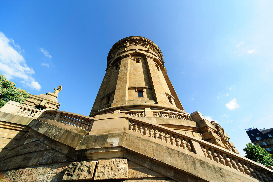 Wasserturm, Mannheim, Baden-Württemberg, Deutschland