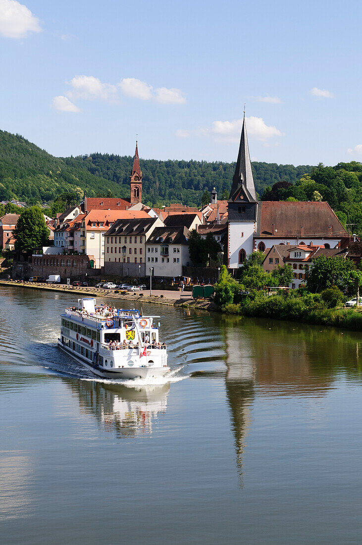 Neckargemünd am Neckar, Baden-Württemberg, Deutschland