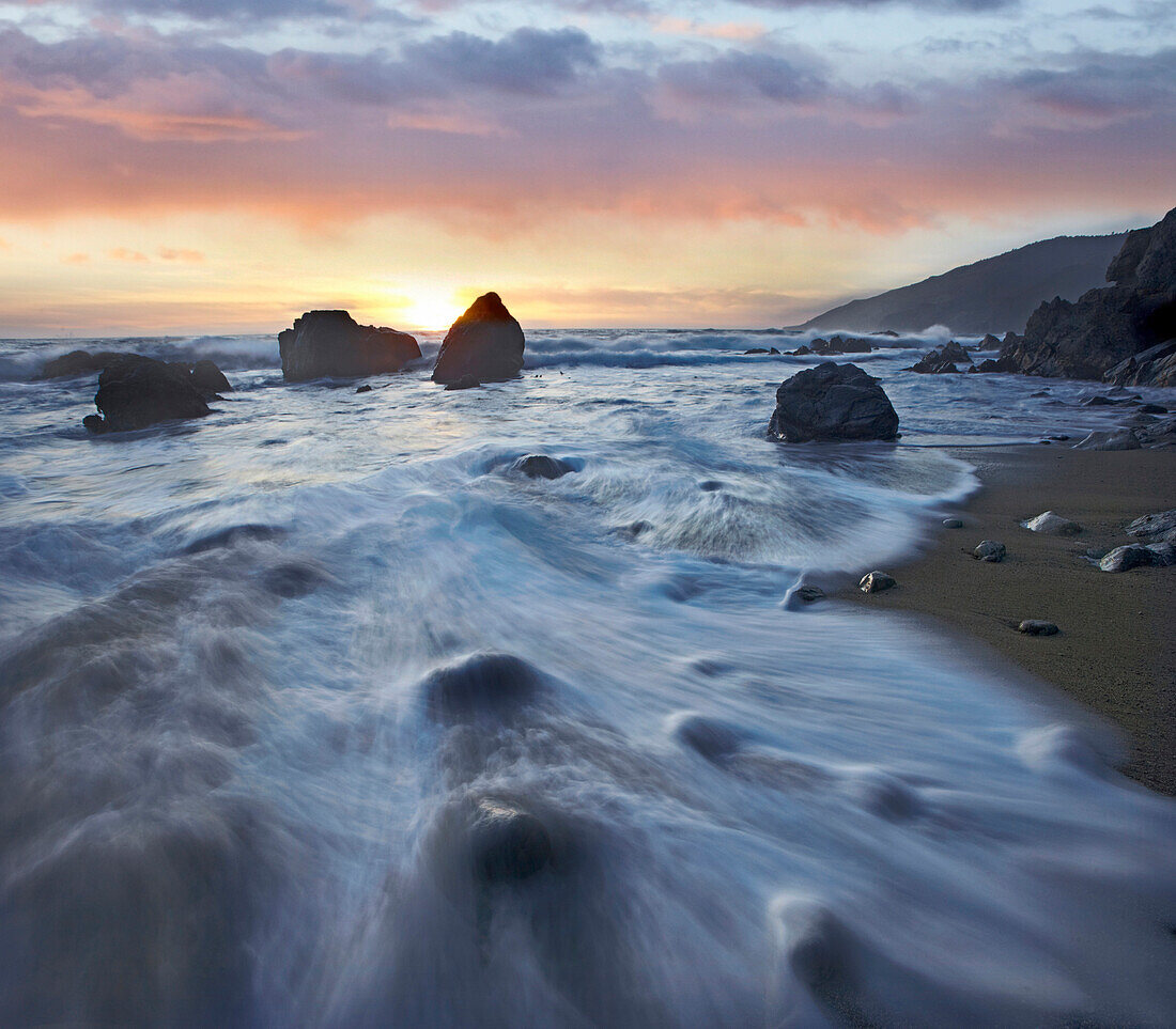 Kirk Creek Beach, Big Sur, California