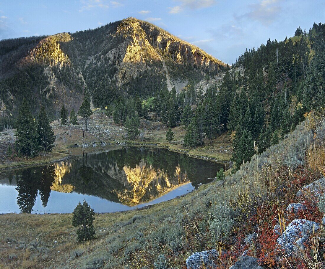 Bunsen Peak, Yellowstone National Park, Wyoming