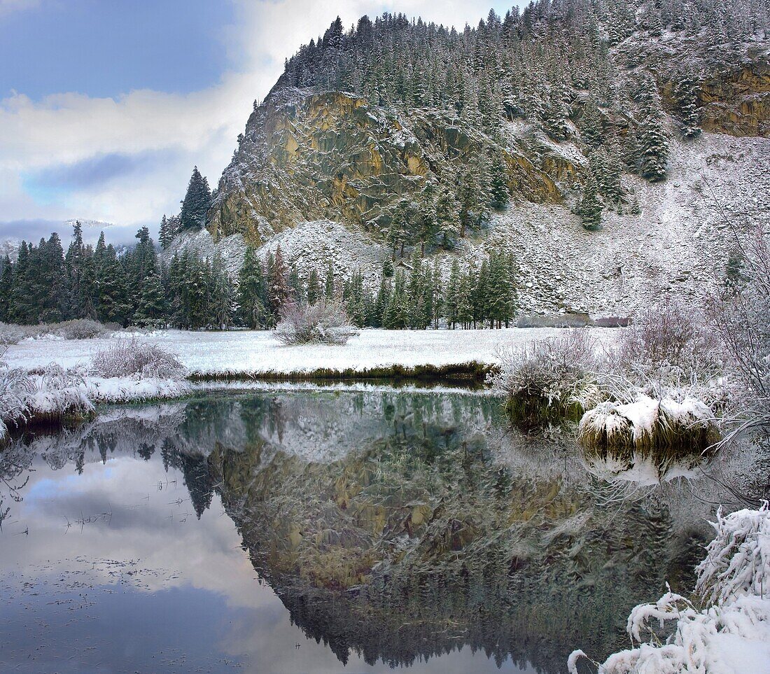 Boulder Mountains and Summit Creek, Idaho