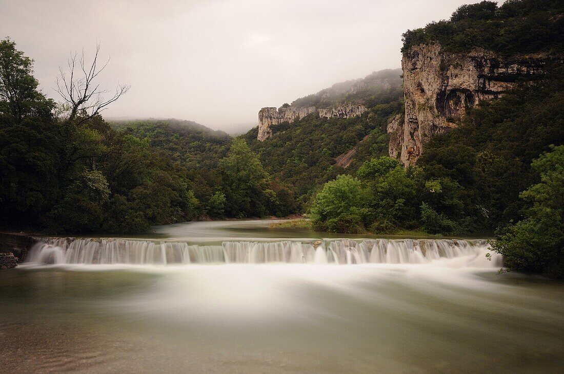 River of Ibie, Ardeche, France