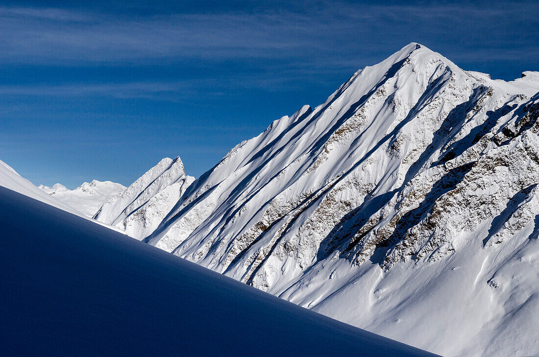 Der Gipfel namens Il Madone über dem Val Torta, Tessiner Alpen, Kanton Tessin Schweiz
