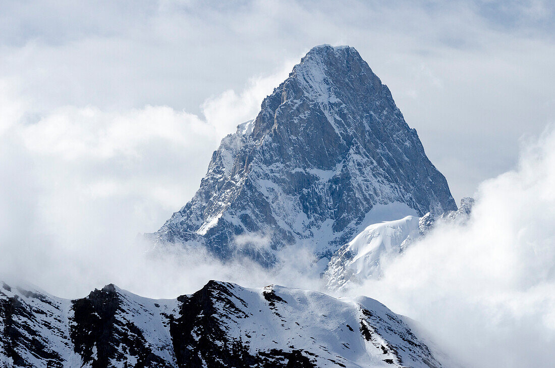 Grandes Jorasses, Mont Blanc massif, Graian Alps, Italy and France