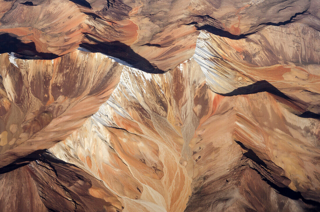 Mountains of the altiplano, Andes, Chile