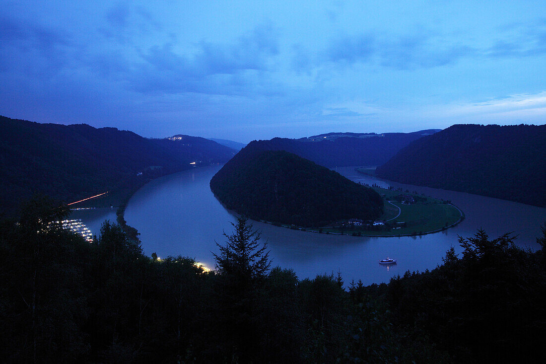 Donauschleife, Donau, Bayern, Deutschland