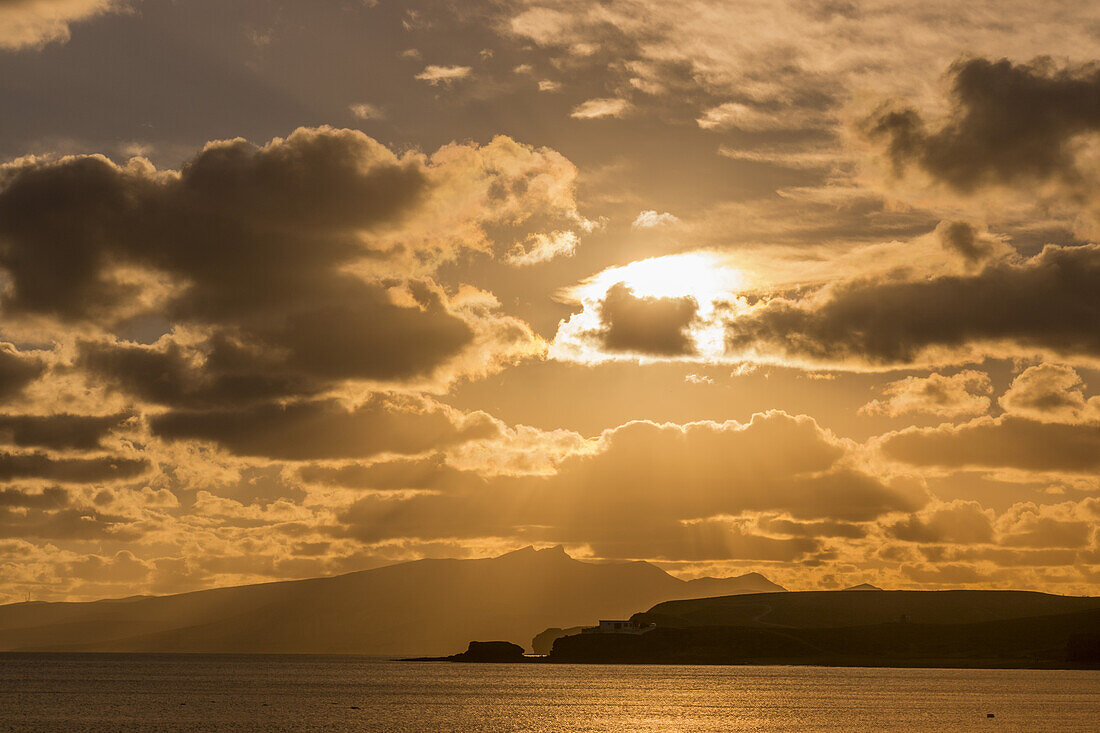 Sonnenuntergang, Costa Calma, Fuerteventura, Kanarische Inseln, Spanien