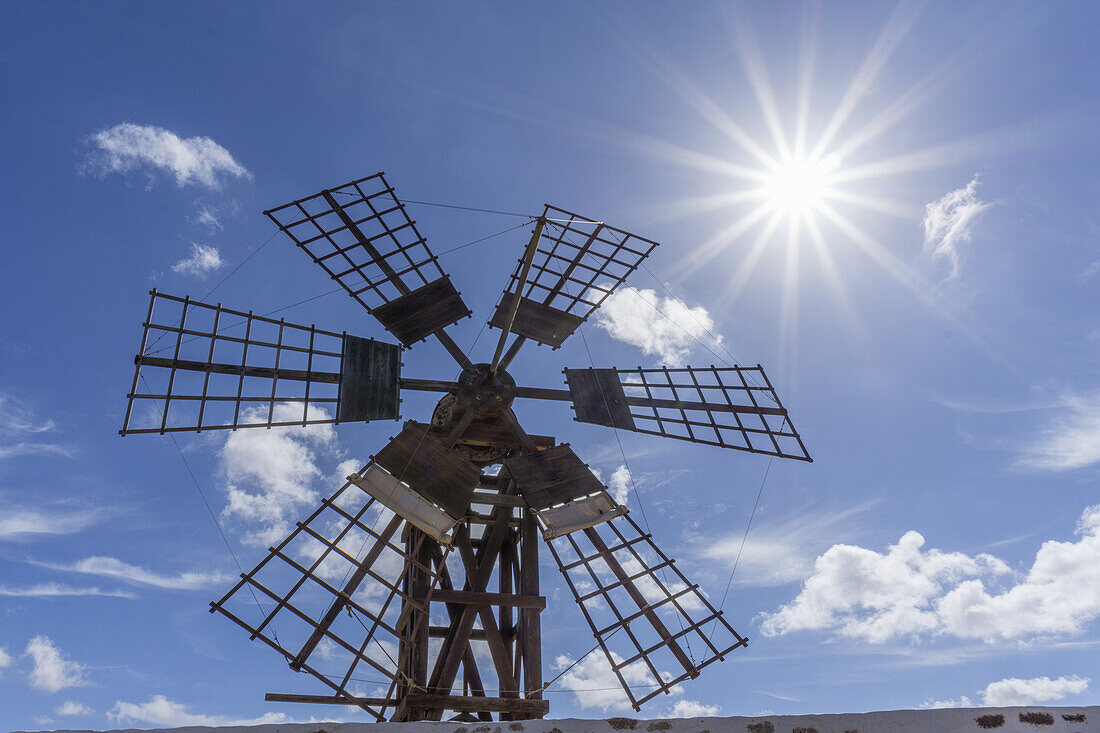 Windmill in Tefia, Fuerteventura, Canary Islands, Spain