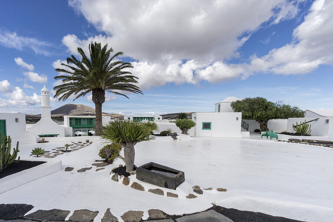 Sculpture, Monumento al Campesino by artist and architect Cesar Manrique, at Casa Museo del Campesino, Mozaga, UNESCO Biosphere Reserve, Lanzarote, Canary Islands, Spain, Europe