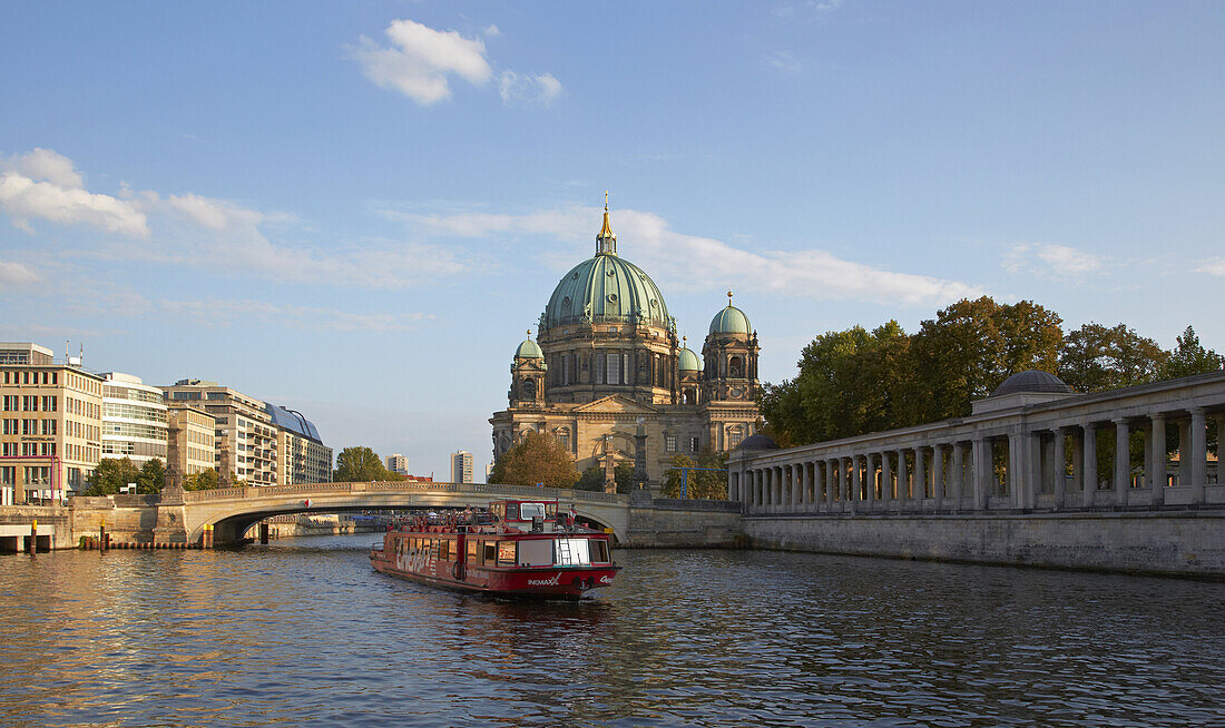 Berlin cathedral on the museum island, River Spree, Berlin, Germany, Europe