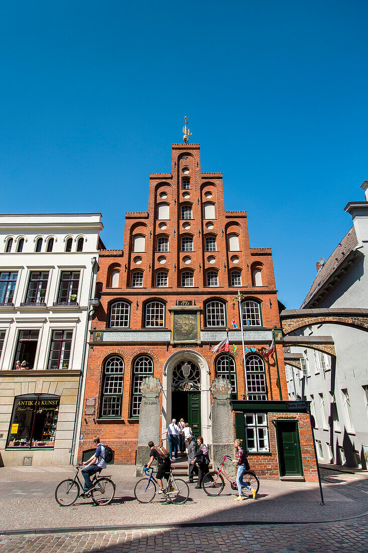 Restaurant Schiffergesellschaft, Hansestadt Lübeck, Ostsee, Schleswig-Holstein, Deutschland