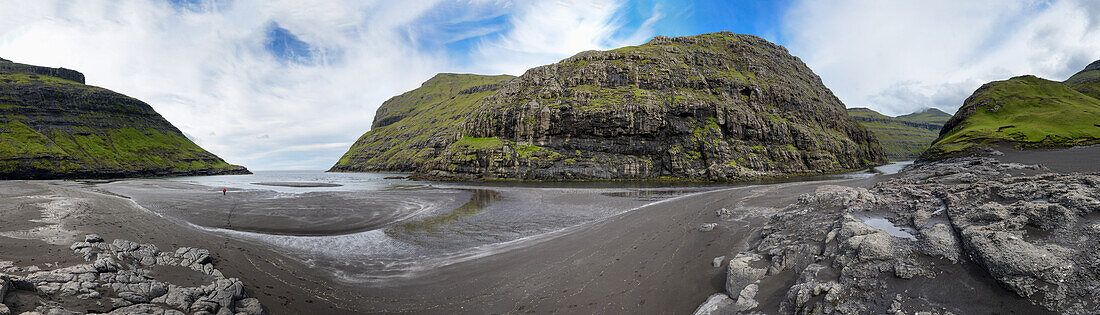 Lavabeach an Saksun, Streymoy Island, Faroe Islands