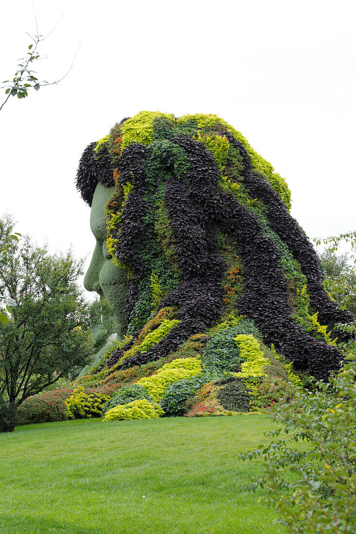 Pflanzenskulptur, Mosaiculture Ausstellung 2013, Montreal, Provinz Quebec, Kanada