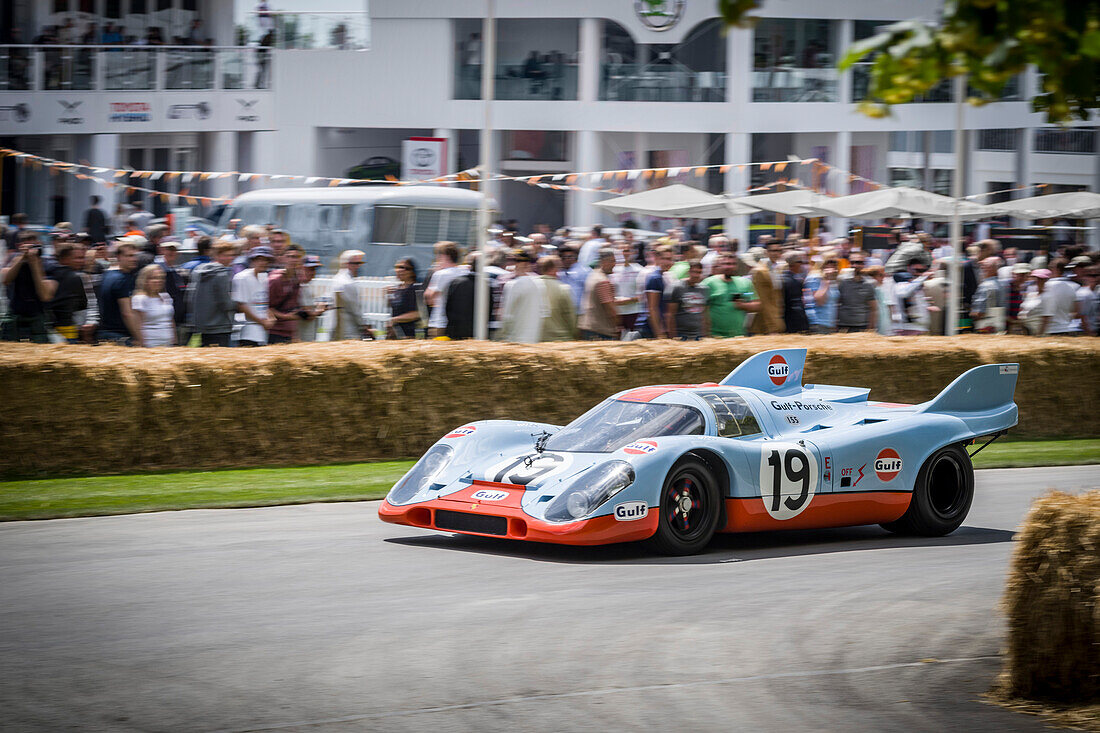 1971 Porsche 917K, Goodwood Festival of Speed 2014, racing, car racing, classic car, Chichester, Sussex, United Kingdom, Great Britain