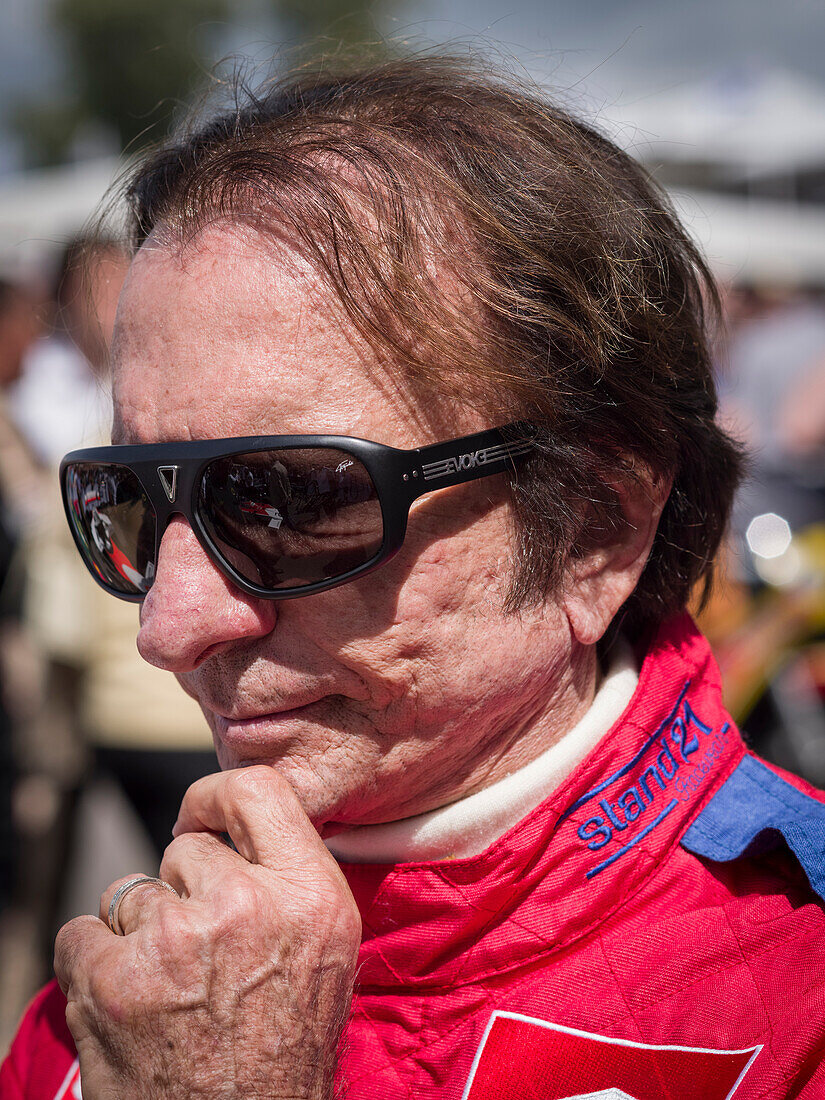 Emerson Fittipaldi, Goodwood Festival of Speed 2014, racing, car racing, classic car, Chichester, Sussex, United Kingdom, Great Britain