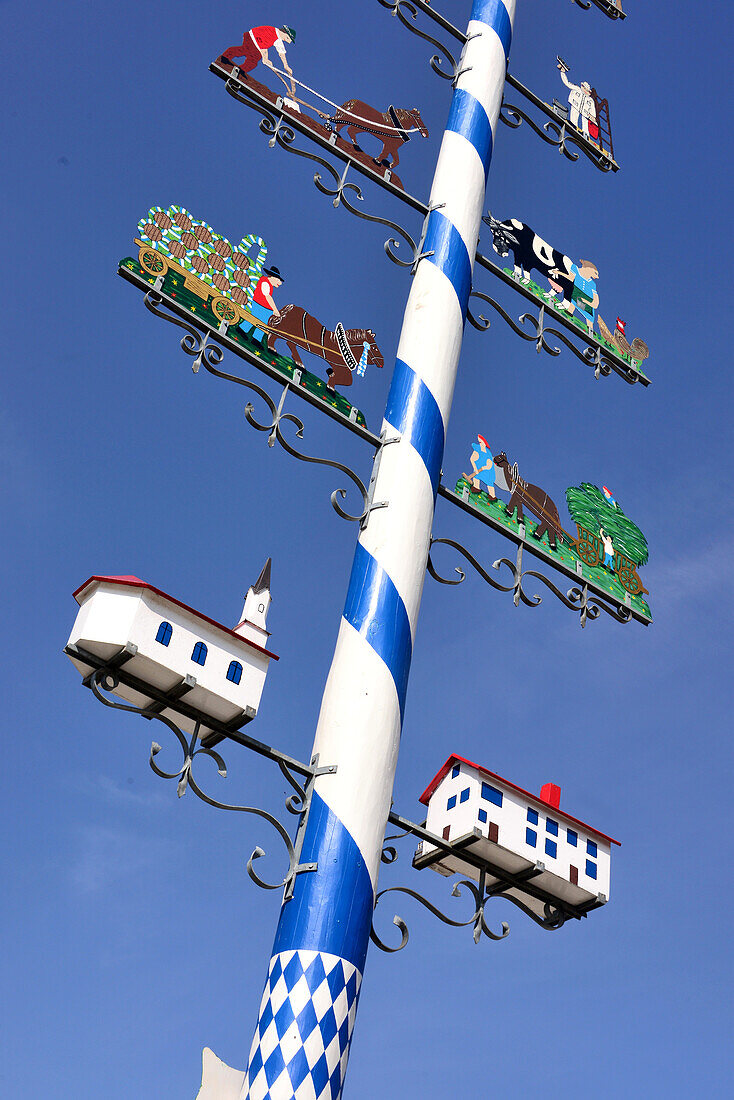 Maypole, Bavaria, Germany