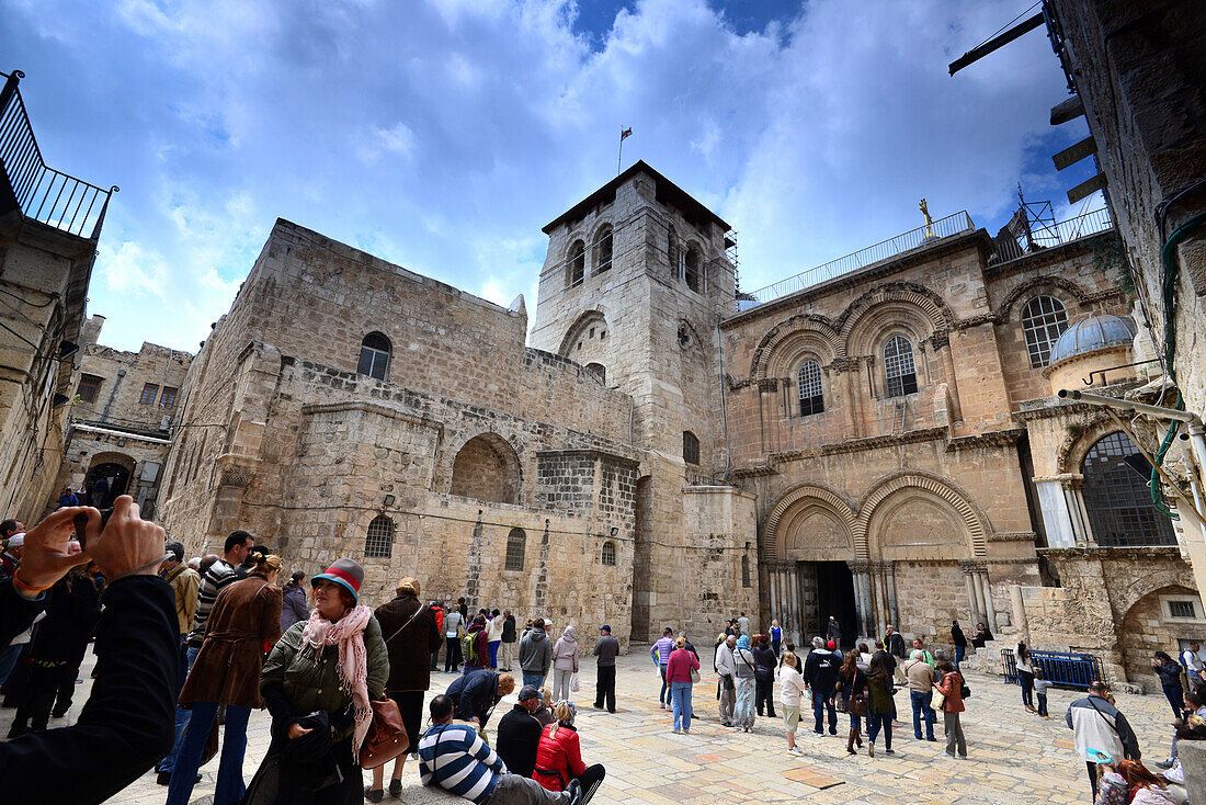 Grabeskirche im Christlichem Viertel, Jerusalem, Israel