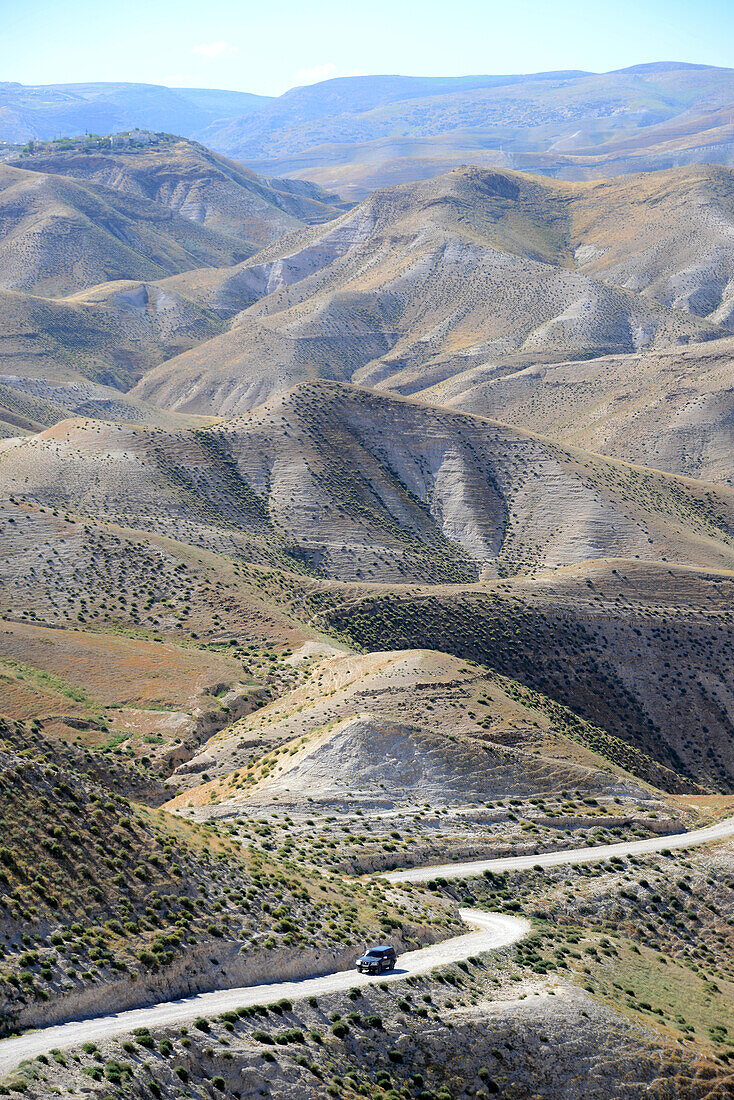 landscape east of Jerusalem, Palestine near Israel