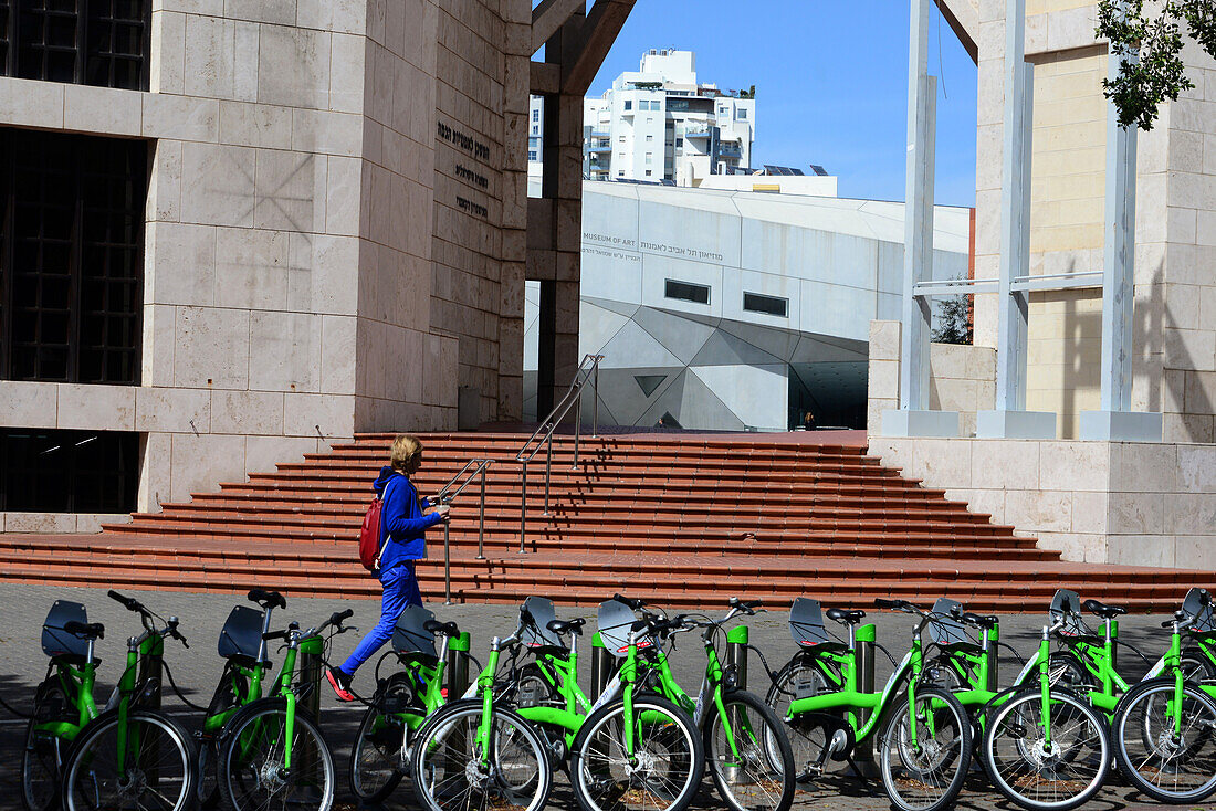 im Viertel des Theater- u. Kunstmuseums, Tel Aviv, Israel