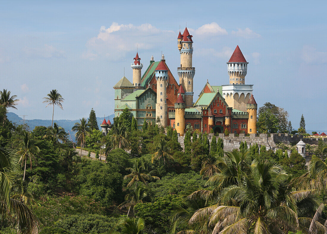 Schloss in Fantasy World, Lemery, Batangas, Philippinen, Asien