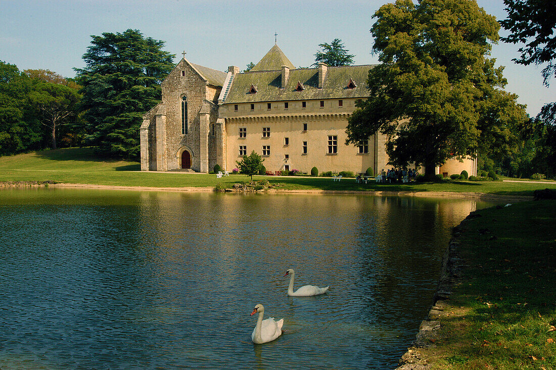 Europe, France, Aveyron, Abbey Loc God.