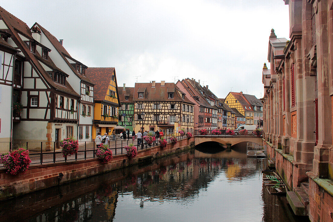 France, Eastern France, Colmar, little Venice, Wine Route